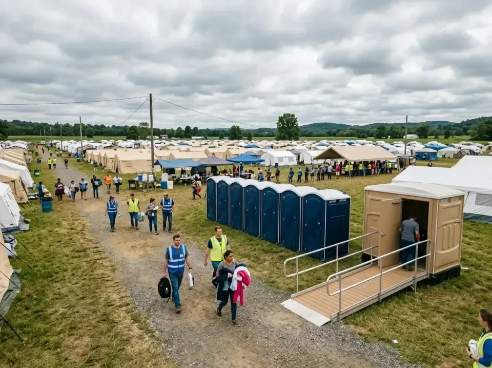 disaster-relief-camp-restrooms-010 — frequently asked questions, Dumpster & Portable Bathrooms Rental in Denison, IA